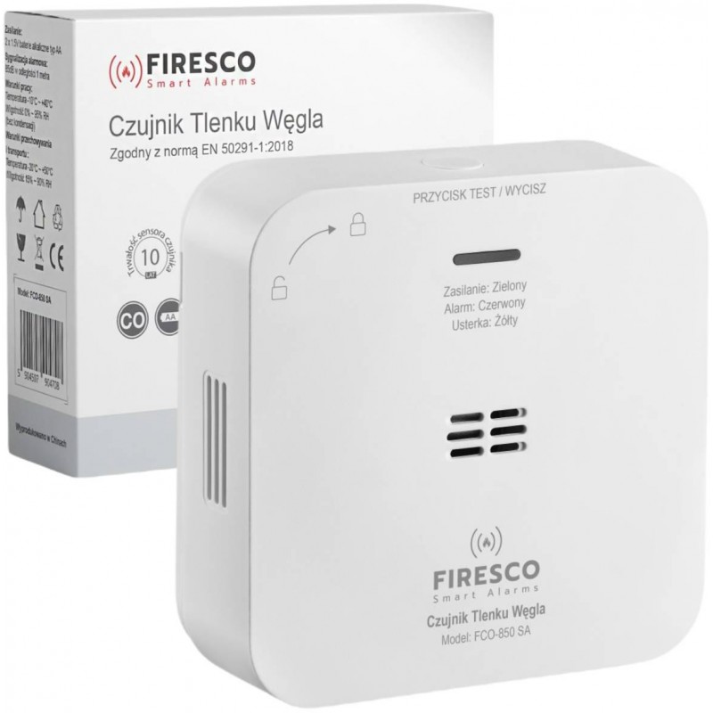 Czujnik czadu Firesco FCO-850 SA