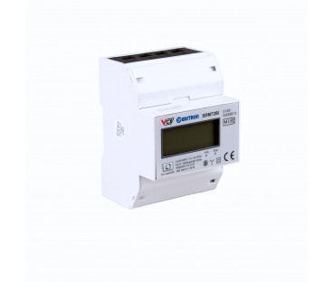 Licznik energii elektrycznej (MID) 3-Fazowy 230V,100A, Pomiar dwukierunkowy VCX
