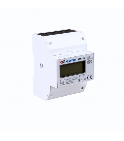 Licznik energii elektrycznej (MID) 3-Fazowy 230V,100A, Pomiar dwukierunkowy VCX
