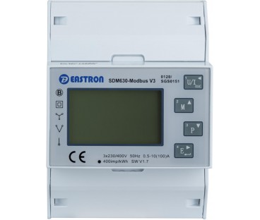 Licznik energii trójfazowy VCX SDM 630 MODBUS