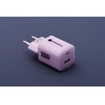 ŁADOWARKA SIECIOWA Forcell F-Energy GaN III VT-41 33 W 1x USB-C 1x USB-A PD 3.0 QC 4.0 FIOLETOWA