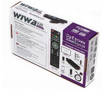 Tuner DVB-T/T2 WIWA H.265 MINI
