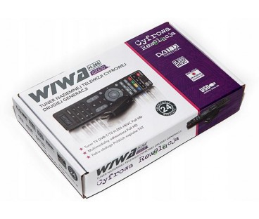 Tuner DVB-T/T2 WIWA H.265 MINI