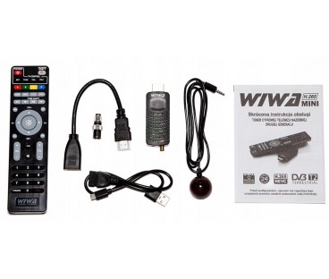 Tuner DVB-T/T2 WIWA H.265 MINI