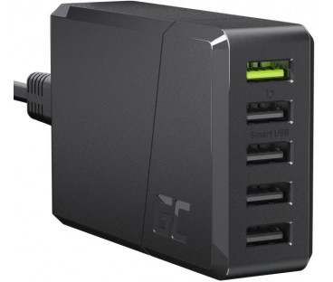 ŁADOWARKA SIECIOWA Green Cell CHARGESOURCE 5 5xUSB 52W ULTRA CHARGE CHARGC05