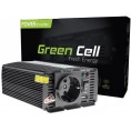 PRZETWORNICA NAPIĘCIA Green Cell 24V / 230V 300W/600W MODYFIKOWANA SINUSOIDA