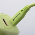 ŁADOWARKA SIECIOWA Forcell F-Energy GaN III VT-41 33 W 1x USB-C 1x USB-A PD 3.0 QC 4.0 ZIELONA