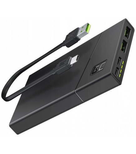 POWERBANK Green Cell PowerPlay10S 10000mAh SZYBKIE ŁADOWNIE ULTRA CHARGE