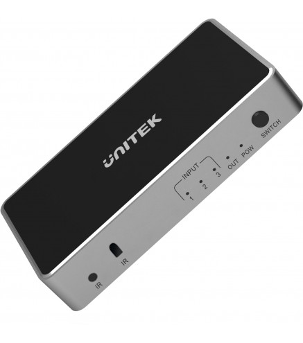 Unitek Przełącznik sygnału HDMI 1.4b 3 IN-1 OUT 4K