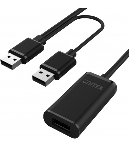 Unitek Y-279 wzmacniacz sygnału USB 2.0 20M