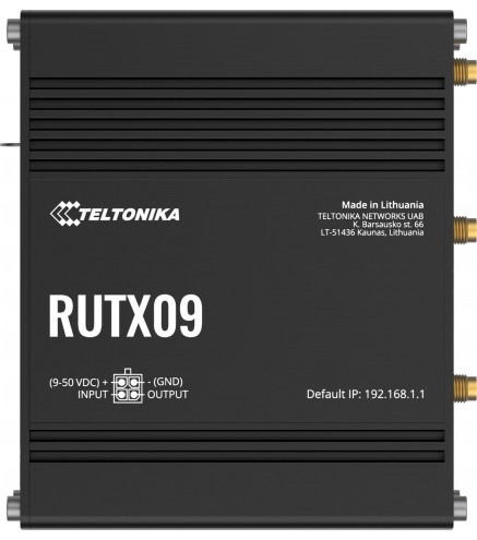 Teltonika RUTX09 router przemysłowy 4G / LTE (RUTX09000000)