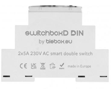 Moduł przekaźnikowy switchboxd din Blebox