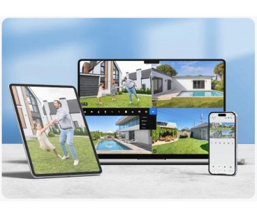 Kamera IP Reolink Argus Series B430 akumulatorowa 5MP WiFi USB-C czarna