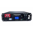 Magazyn energii LiFePO4 EUROPOWER serii LFP 51,2V 100Ah BMS, LCD (Żywotność ~5000 cykli) + STOJAK