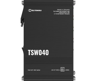 Teltonika TSW040 switch przemysłowy PoE (TSW04000000)