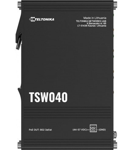 Teltonika TSW040 switch przemysłowy PoE (TSW04000000)