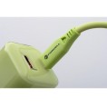 ŁADOWARKA SIECIOWA Forcell F-Energy GaN III VT-41 33 W 1x USB-C 1x USB-A PD 3.0 QC 4.0 ZIELONA