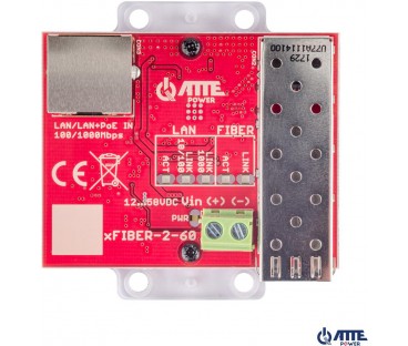 Gigabitowy media konwerter Ethernet ATTE xFIBER‑2‑60