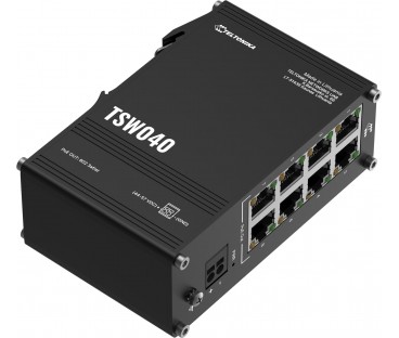 Teltonika TSW040 switch przemysłowy PoE (TSW04000000)