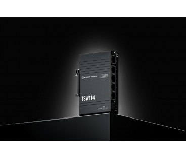 Teltonika TSW114 switch przemysłowy 5xGE (TSW114000000) DIN