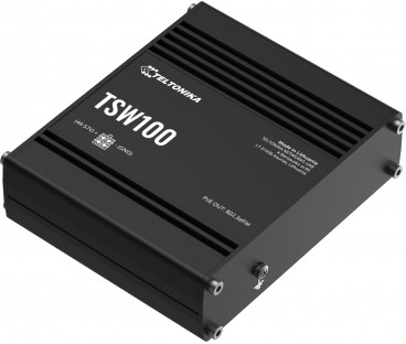 Teltonika TSW100 switch przemysłowy PoE (TSW100010000)