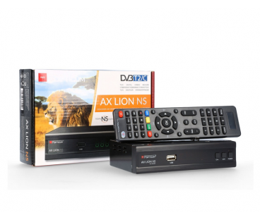 TUNER DVB-T2 OPTICUM AX LION NS H.265 10bit