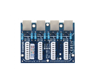 Moduł zabezpieczenia przeciwprzepięciowego LAN Ewimar serii EXT, PTU-54-EXT/PoE