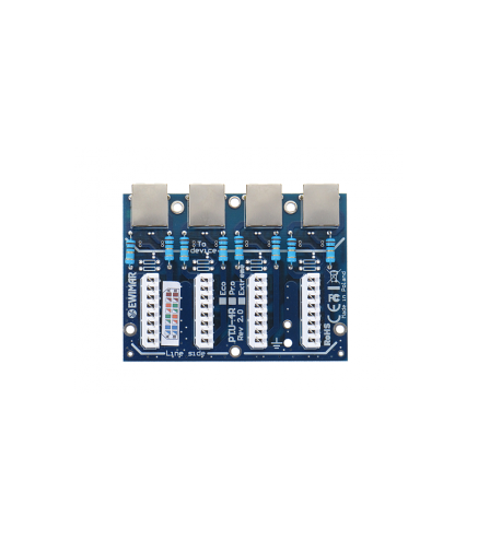 Moduł zabezpieczenia przeciwprzepięciowego LAN Ewimar serii EXT, PTU-54-EXT/PoE