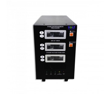 Stabilizator napięcia trójfazowy Volt Polska AVR PRO 10000VA