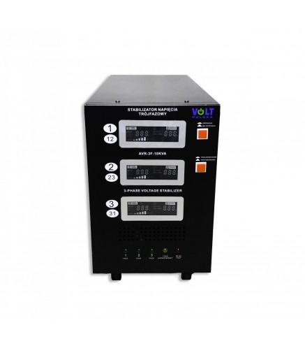 Stabilizator napięcia trójfazowy Volt Polska AVR PRO 10000VA