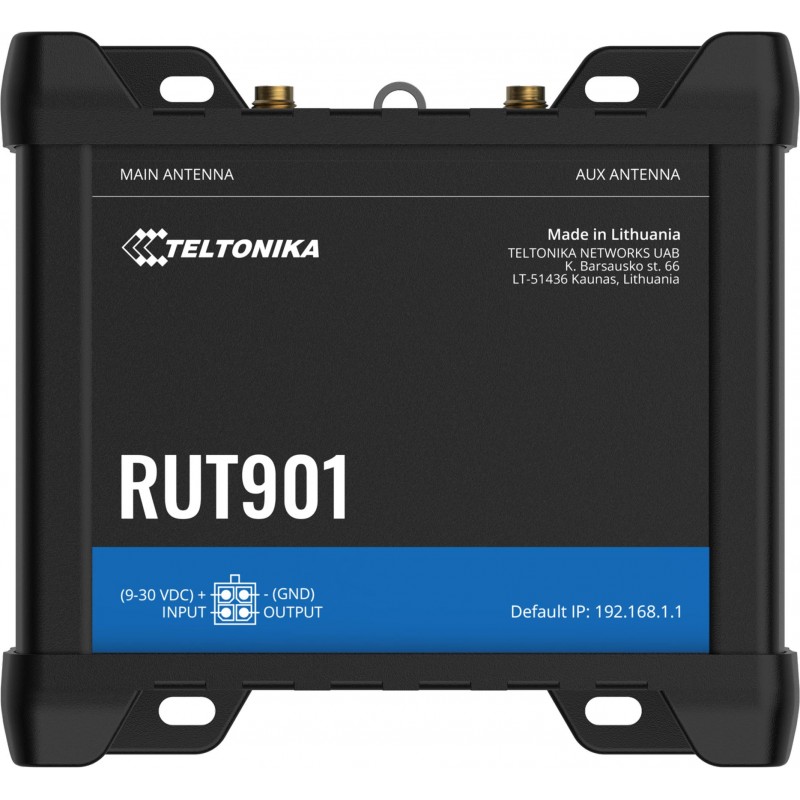 Teltonika RUT901 router przemysłowy 4G / LTE (RUT901000000)