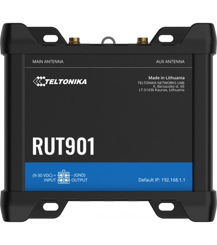 Teltonika RUT901 router przemysłowy 4G / LTE (RUT901000000)