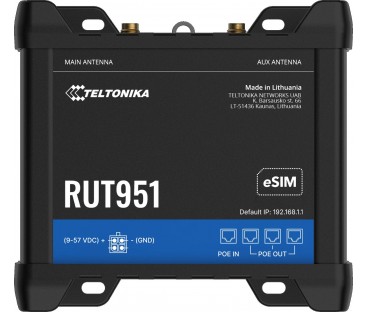 Teltonika RUT951 router przemysłowy 4G / LTE (RUT951000000)