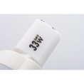 ŁADOWARKA SIECIOWA Forcell F-Energy GaN III VT-41 33 W 1x USB-C 1x USB-A PD 3.0 QC 4.0 BIAŁA