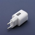 ŁADOWARKA SIECIOWA Forcell F-Energy GaN III VT-41 33 W 1x USB-C 1x USB-A PD 3.0 QC 4.0 BIAŁA