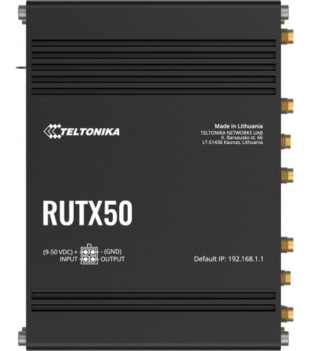 Teltonika RUTX50 router przemysłowy 5G (RUTX50000000)
