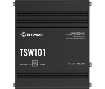 Teltonika TSW101 switch przemysłowy PoE+ (TSW101000000)