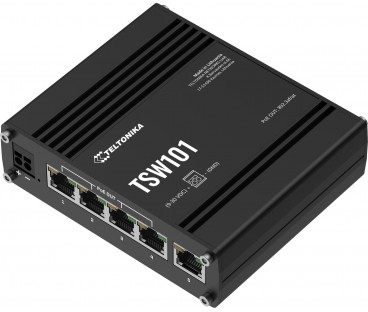 Teltonika TSW101 switch przemysłowy PoE+ (TSW101000000)