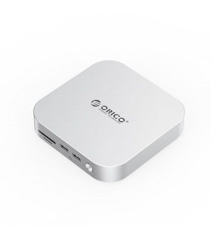 Orico Stacja dokująca do MacMini, USB-C 10 Gbps, z obudową M.2 NVMe, metalowa