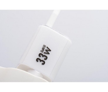ŁADOWARKA SIECIOWA Forcell F-Energy GaN III VT-41 33 W 1x USB-C 1x USB-A PD 3.0 QC 4.0 BIAŁA
