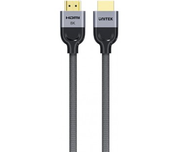 Unitek przewód 8K LUX HDMI 2.1 oplot 2M