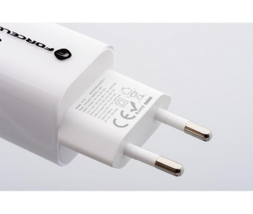 ŁADOWARKA SIECIOWA Forcell F-Energy GaN III VT-41 33 W 1x USB-C 1x USB-A PD 3.0 QC 4.0 BIAŁA