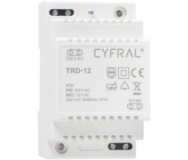 DOMOFON CYFRAL COSMO 1-LOKATORSKI KASETA CZARNA/UNIFON CZARNY
