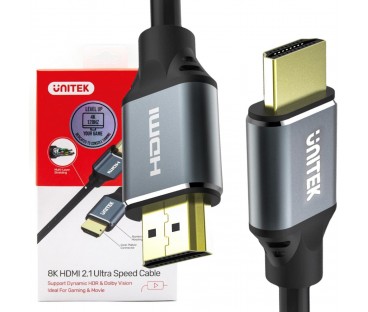 Kabel HDMI Unitek C138W 2.1 8K UHD 2m