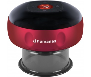 Bańka chińska elektroniczna Humanas BB01 Plus - czerwona