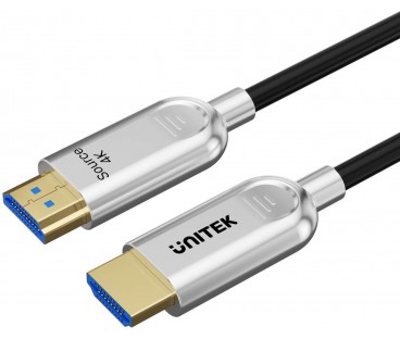 Unitek Kabel optyczny HDMI 2.0 AOC 4K 60Hz 10 m