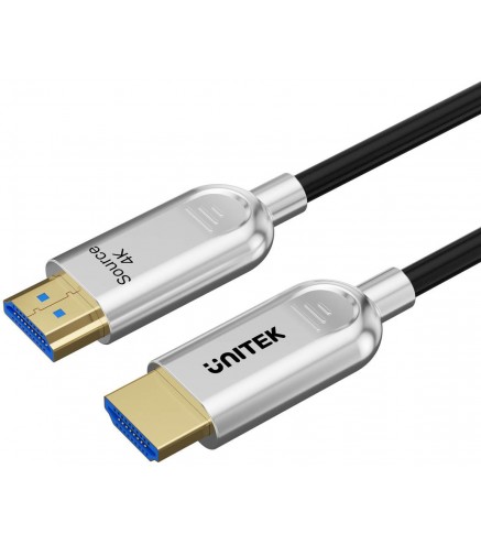 Unitek Kabel optyczny HDMI 2.0 AOC 4K 60Hz 10 m
