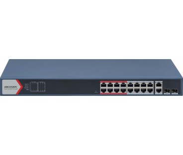 SWITCH POE HIKVISION DS-3E1318P-EI(B)