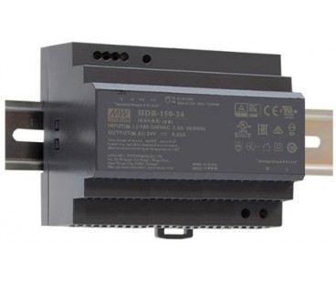 ZASILACZ IMPULSOWY NA SZYNĘ DIN MEAN WELL HDR-150-12 12V/150W/11.3A