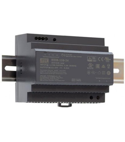ZASILACZ IMPULSOWY NA SZYNĘ DIN MEAN WELL HDR-150-12 12V/150W/11.3A